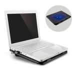 BASE COOLER PARA NOTEBOOK ATÉ 17'' SLIM COM LED MULTILASER - AC263