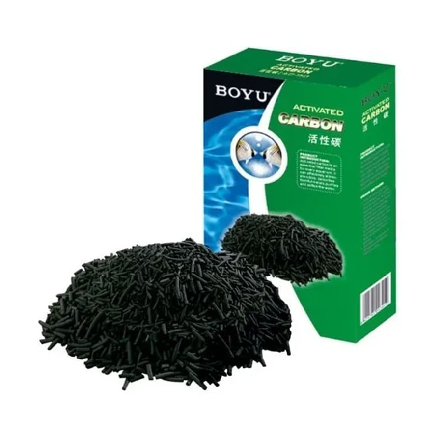 Carvão Ativado Premium Boyu Peletizado 500g Ac500