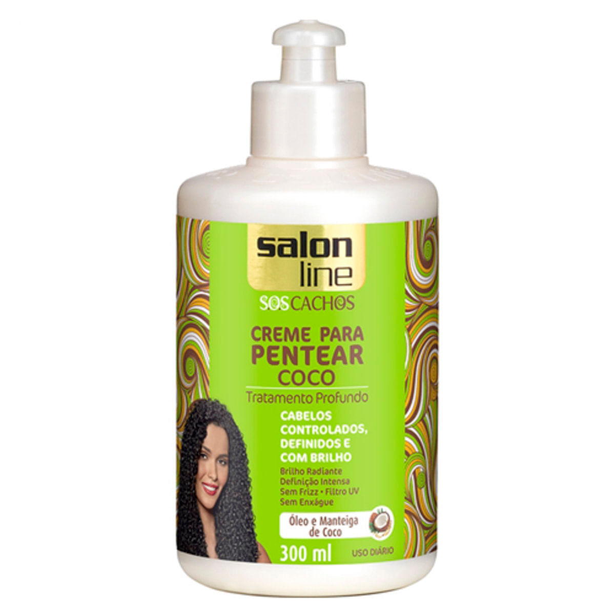 Creme para Pentear Salon Line S.O.S Cachos Coco 300ml