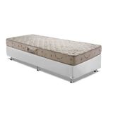 Conjunto Box-Colchão Herval D33 Cannes+Cama Solteiro 88x188