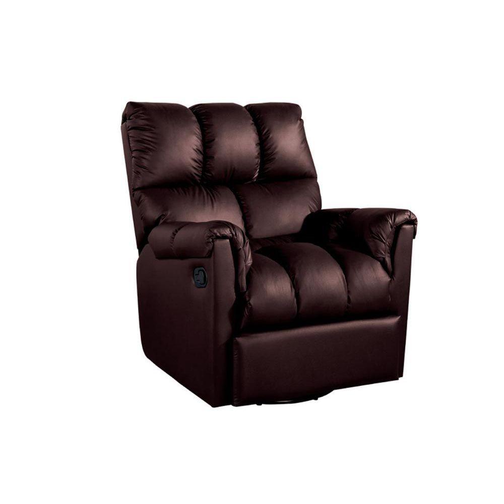 Poltrona Probel Pelmex Romana Zero Wall Marrom