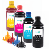 Kit 4 Tintas Para Epson Ecotank L3250 500ml Inova Ink