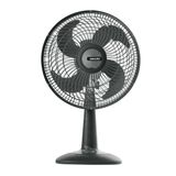 Ventilador de Mesa Mallory Eco TS B94401062 30cm 4 Pás 3 Velocidades Preto e Grafite 220V