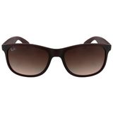 Óculos de Sol Ray Ban Andy RB4202 607313/55 Marrom Fosco