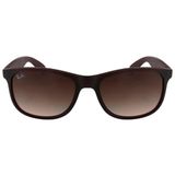 Óculos de Sol Ray Ban Andy RB4202 607313/55 Marrom Fosco