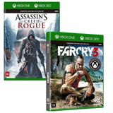 Jogos Xbox 360 E Xbox One Assassin´s Creed Rogue + Far Cry 3