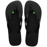 Chinelo Havaianas Feminino Brasil Preto 41/42