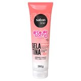 Gelatina Salon Line To De Cacho Fixação Forte 280g