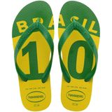 Havaianas Brasil 10 Amarelo Cítrico