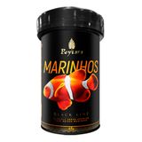 Ração Poytara Marinhos P Black Line Para Peixes - 45 G