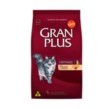 Ração Granplus Para Gatos Adultos Castrados Frango E Arroz 10,1kg