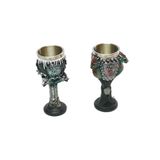 Taça Game Of Thrones Medieval 3d Inox - Conjunto De 2 Taças