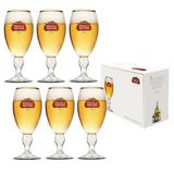 Seis Taças Stella Artois Cálice Litografada Cerveja 250ml