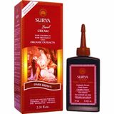 Creme De Henna Marrom Escuro 2,3 Oz Da Surya Brasil (pacote Com 2)