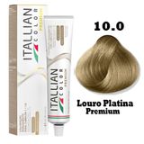 Tinta Para Cabelo Itallian Premium 60g Louro Platina 10.0