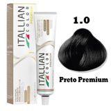 Tinta Para Cabelo Itallian Premium 60g Preto 1.0