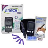 Medidor Digital Kit Medir Glicemia G-tech Com Estojo