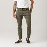 Calça Jeans Masculina Skinny Color Cós Com Cordão Zune