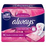 Protetor Diário Always Regular Com Perfume 15 unidades