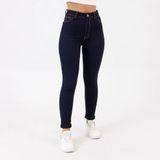 Calça Jeans Feminina Cintura Alta Lady Rock