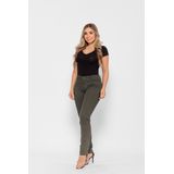 Calça 7831 Verde Skinny Bella Canvas