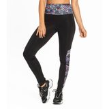 Legging Feminina Com Recorte Ftk Preto P