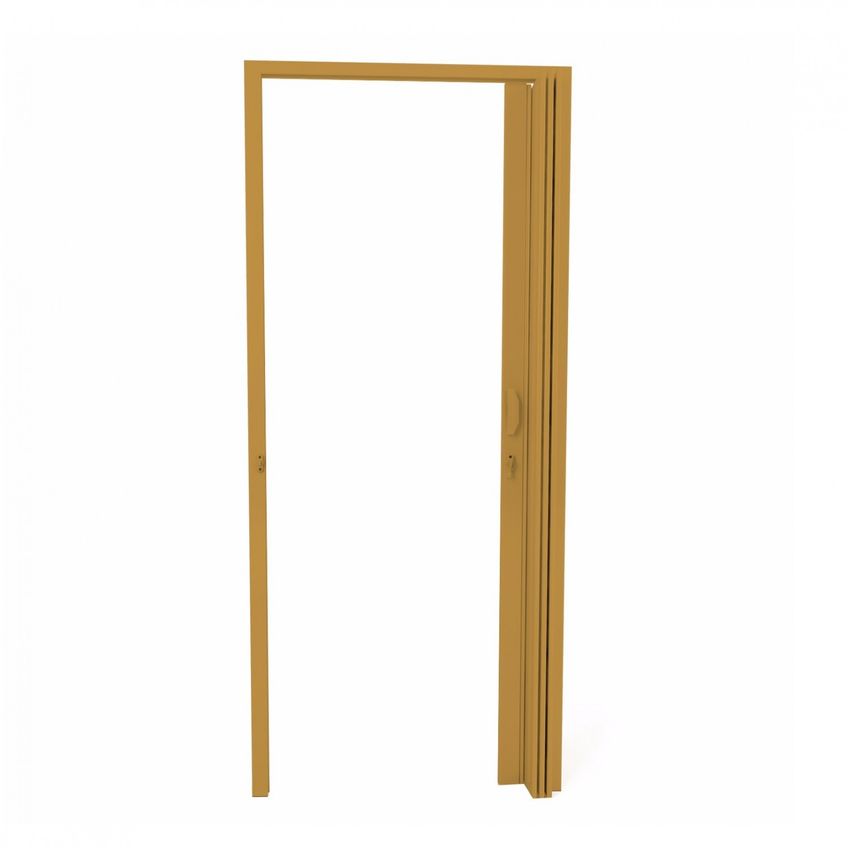 Porta Sanfonada PVC Polifort 210cmx60cm Cerejeira - imagem 3
