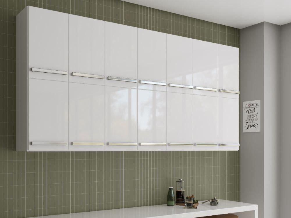 Armario Aereo De Parede Alemanha Branco Bela Casa