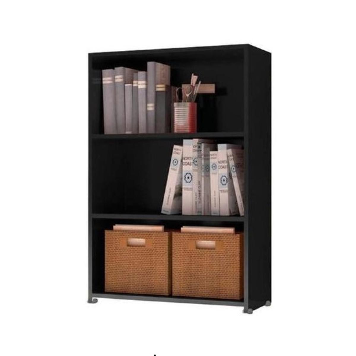 Armario Multiuso Faroe Preto Bela Casa