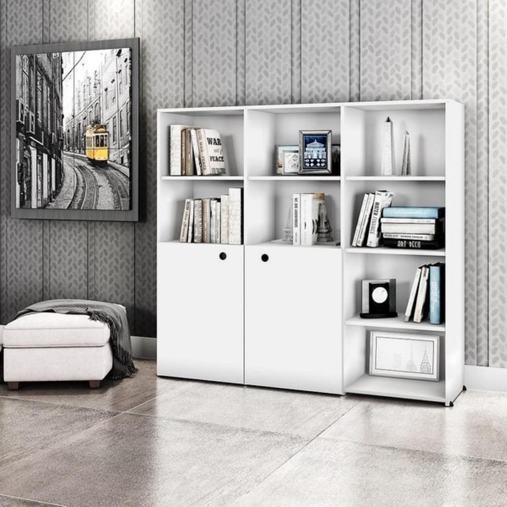 Armario Multiuso Mônaco Branco Bela Casa