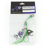 Suporte Hook 9/0 Com Lula Atrativa - Pesca Praia E Mar - Bravos
