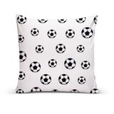 Almofada Para Sofá Sala Cheia 40x40 Bola De Futebol