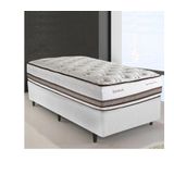 Cama Box Herval Solteiro Spettácolo, 74x96x203 cm, Molas Ensacadas