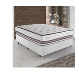 Cama Box Herval Casal Spettácolo, 74x138x188 cm, Molas Ensacadas