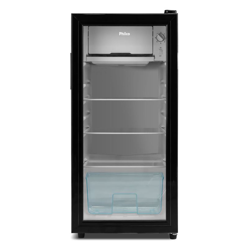 Geladeira/refrigerador 85 Litros 1 Portas Preto - Philco - 220v - Pfg105pg