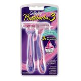 Aparelho de Depilação Gillette Prestobarba 3 Feminino  c/ 2 unidades