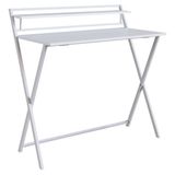 Mesa Dobravel Estilo Industrial Sw014 Branco Pp