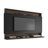 Painel Para Tv Até 50 Pol 136 X 91 X 28 Cm Madri Mdp Coffee Preto - Clicklar