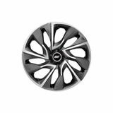 Calota Aro 15 Ds4 Sport Cup Esportiva Universal - Elitte Grafite Prata