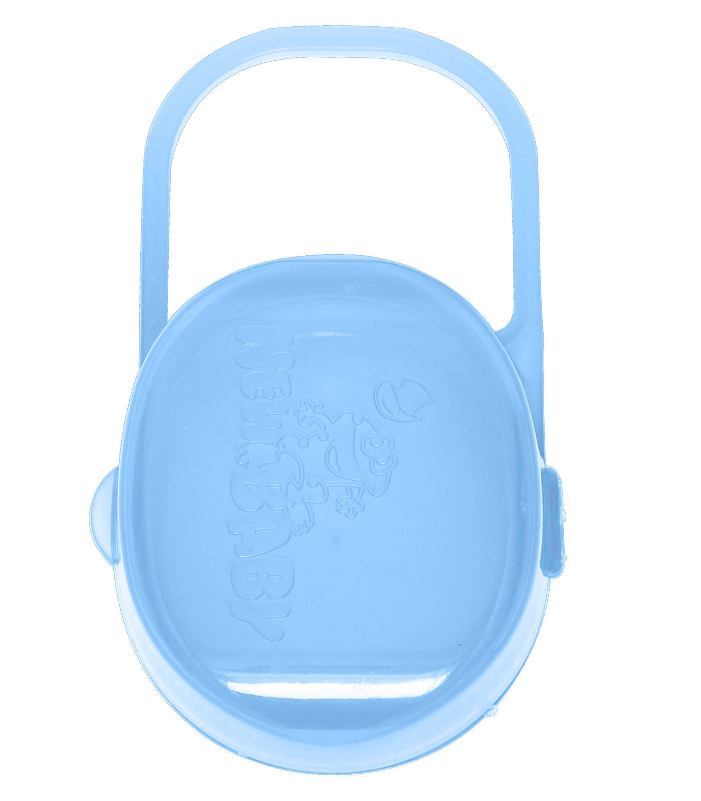 Porta Chupeta New Baby Azul Un