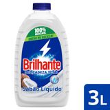 Lava-roupas Líquido Brilhante Roupas Brancas e Coloridas Delicadeza Total 3L