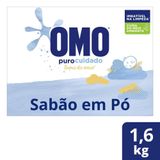 Sabão em Pó  - Omo Puro Cuidado - 1,6kg.