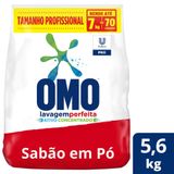 Lava-Roupas em Pó Omo Lavagem Perfeita Pro 5,6kg