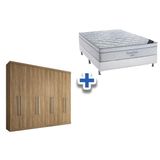 Cama Box Casal Colchao Freedom Ortobom Guarda Roupa Master Vip 8 4 Atacama
