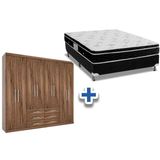Cama Box Casal Colchao Physical Ortobom Guarda Roupa Master 8 6 Demolicao