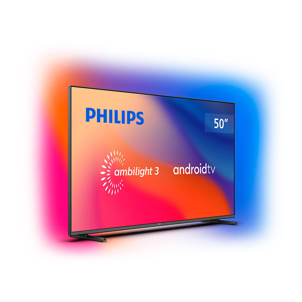Smart Tv Philips 50 Polegadas Ambilight Led Ultra Hd 4k 50pug7907-78