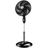 Ventilador De Coluna Mondial 40cm V-75c-6p Super Power 6 Pás 3 Velocidades 140w Preto 220v