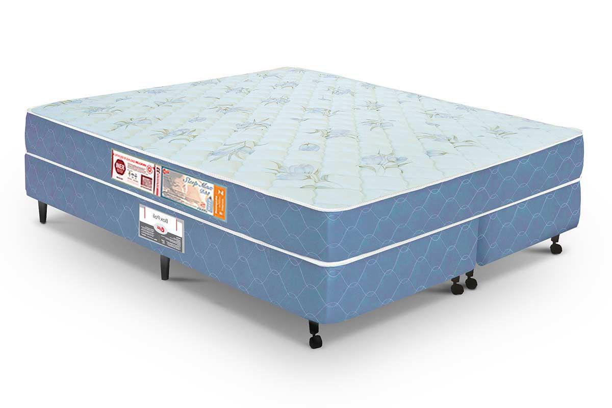 Cama Castor Queen Sleep Max Double Face D45 158x198x45 + Box Castor