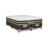 Cama Castor Queen Silver Star Air One Face Tecnopedic 158x198x59 + Box Castor