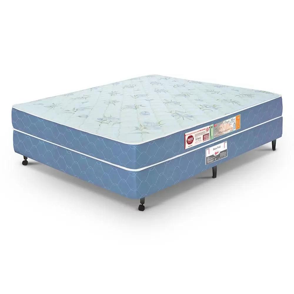 Cama Castor Casal Sleep Max Double Face D45 138x188x45 + Box Castor